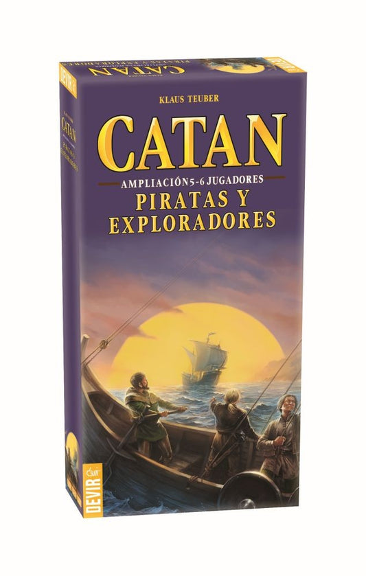 Catán - Piratas y Exploradores 5-6 jugadores